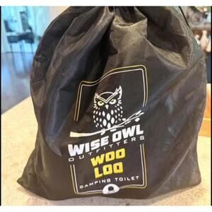 Wise Owl Outfitters Portable Camping Toilet – Complete Set New